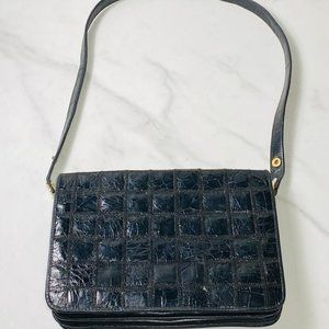 Vintage Niki Milano Ladies Leather Shoulder Bag